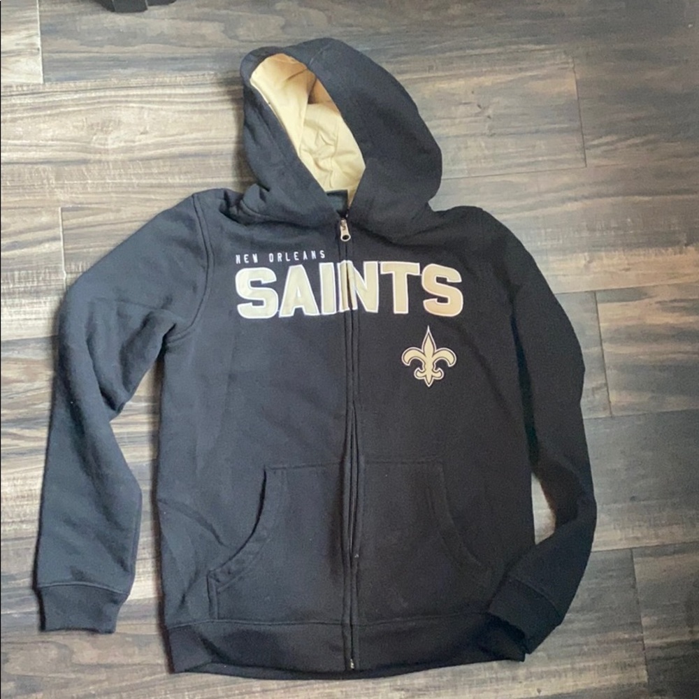 New Orleans Saints Zip Up Hoodie